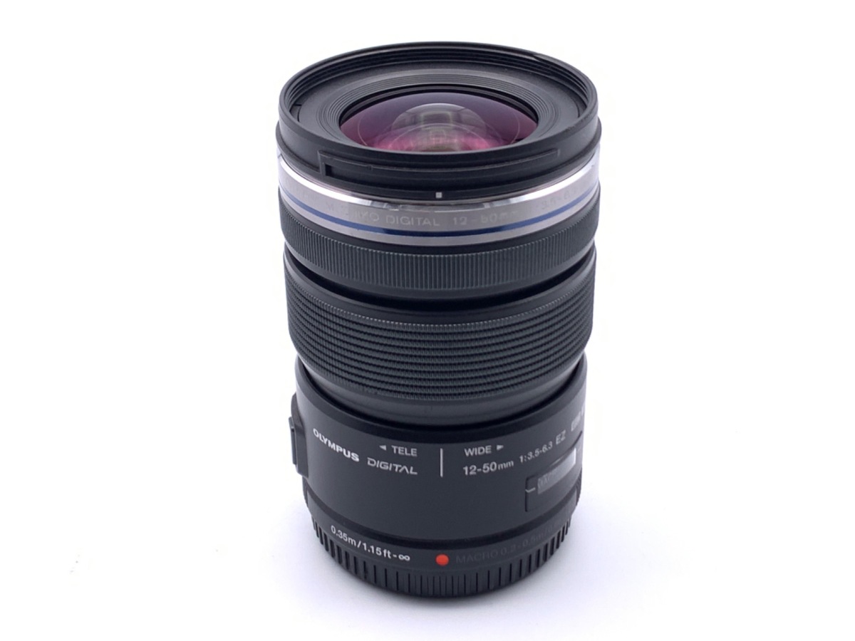 Olympus M.ZUIKO ED 12-50mm レンズ マイクロフォーサー オリンパス、マイクロフォーサーズ規格の4.2倍電動ズーム「M