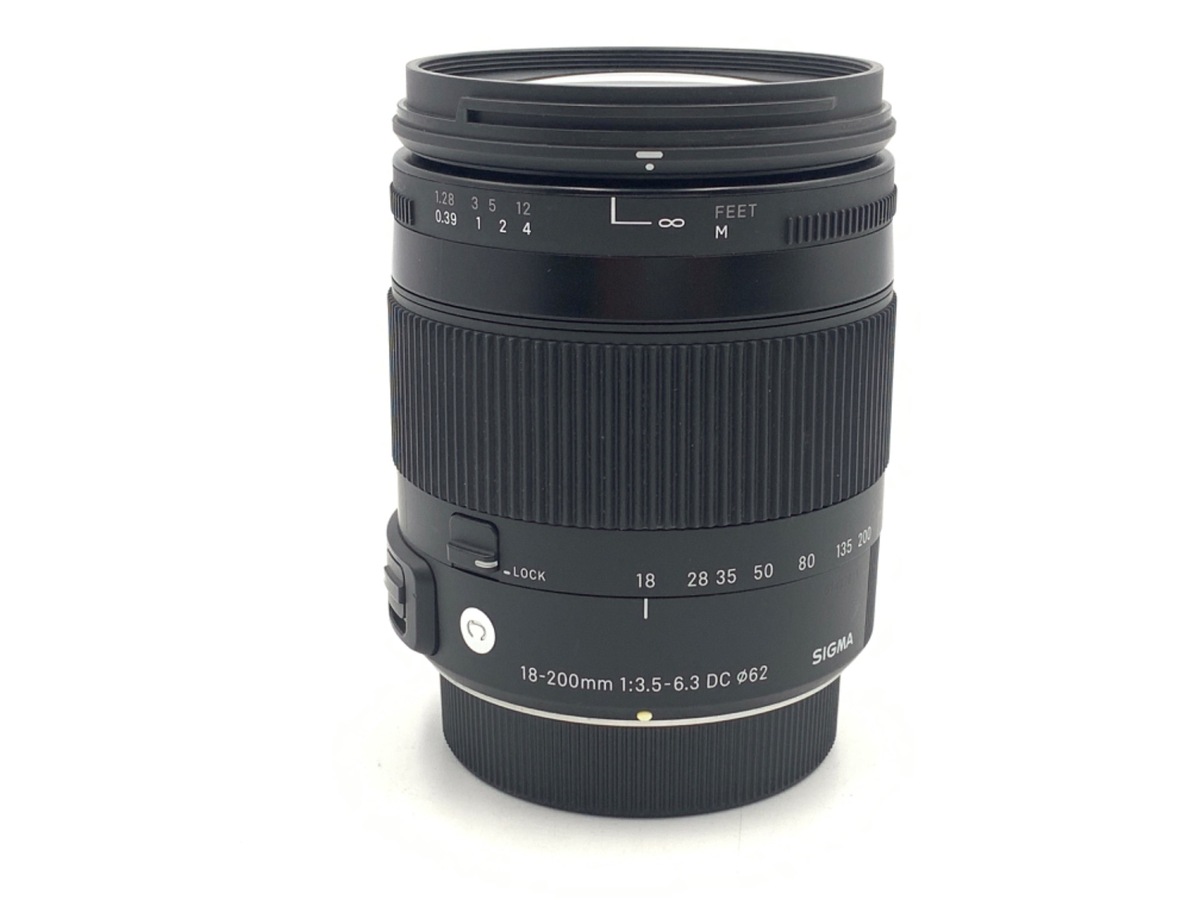 中古：AB(良品)】シグマ 18-200mm F3.5-6.3 DC MACRO OS HSM