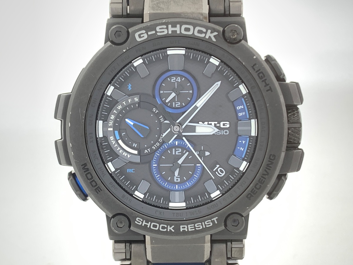 カシオ G-SHOCK MT-G ブラック MTG-B1000BD-1AJF ステンレススティール 