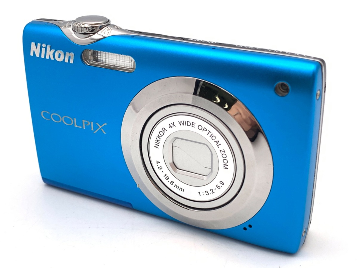 Nikon COOLPIX S3000 アクアブルー デジカメ 中古：B(並品)】ニコン COOLPIX S3000 アクアブルー | 2448110056643