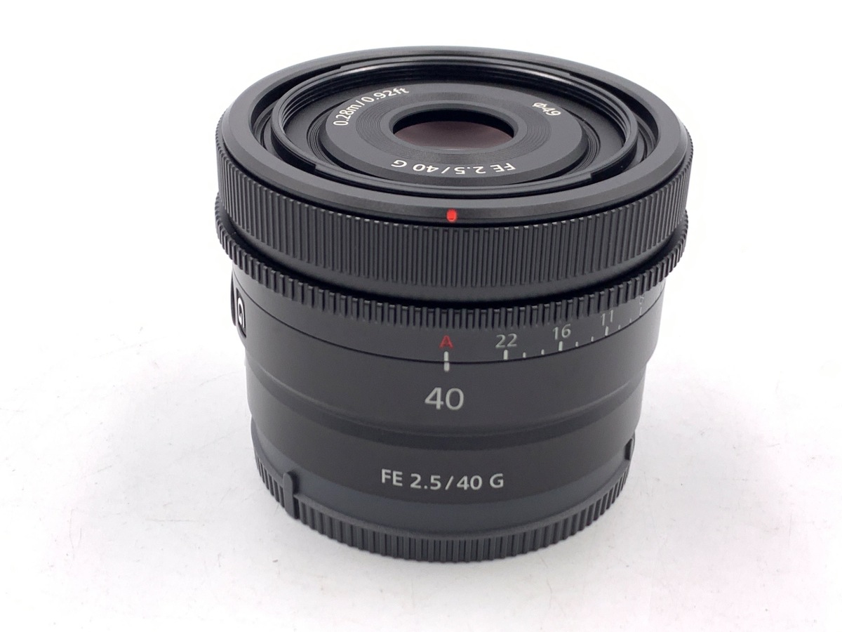 FE 40mm F2.5 G SEL40F25G 中古価格比較 - 価格.com