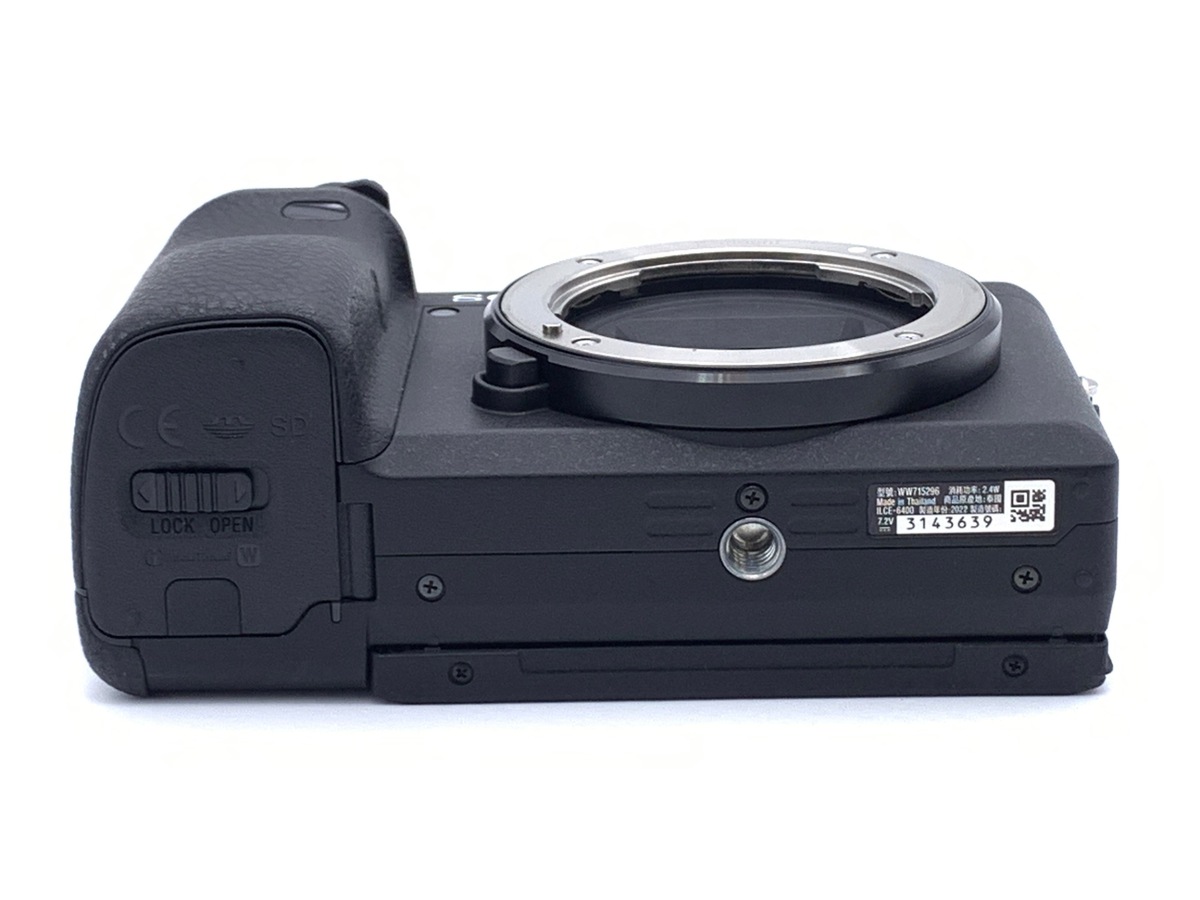 中古：AB(良品)】ソニー α6400 ボディ ブラック [ILCE-6400 B