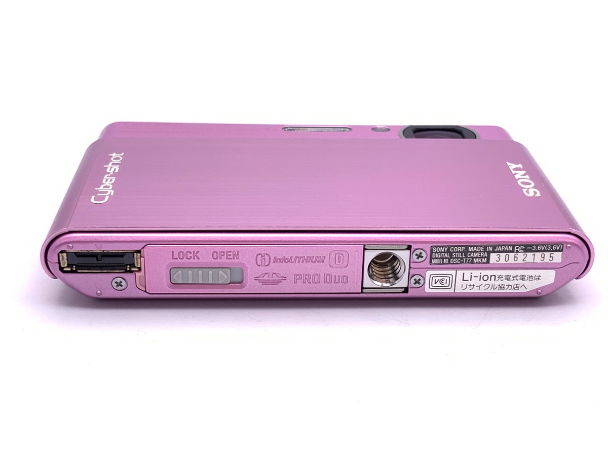 DSC-T77(ピンク)【1010万画素】