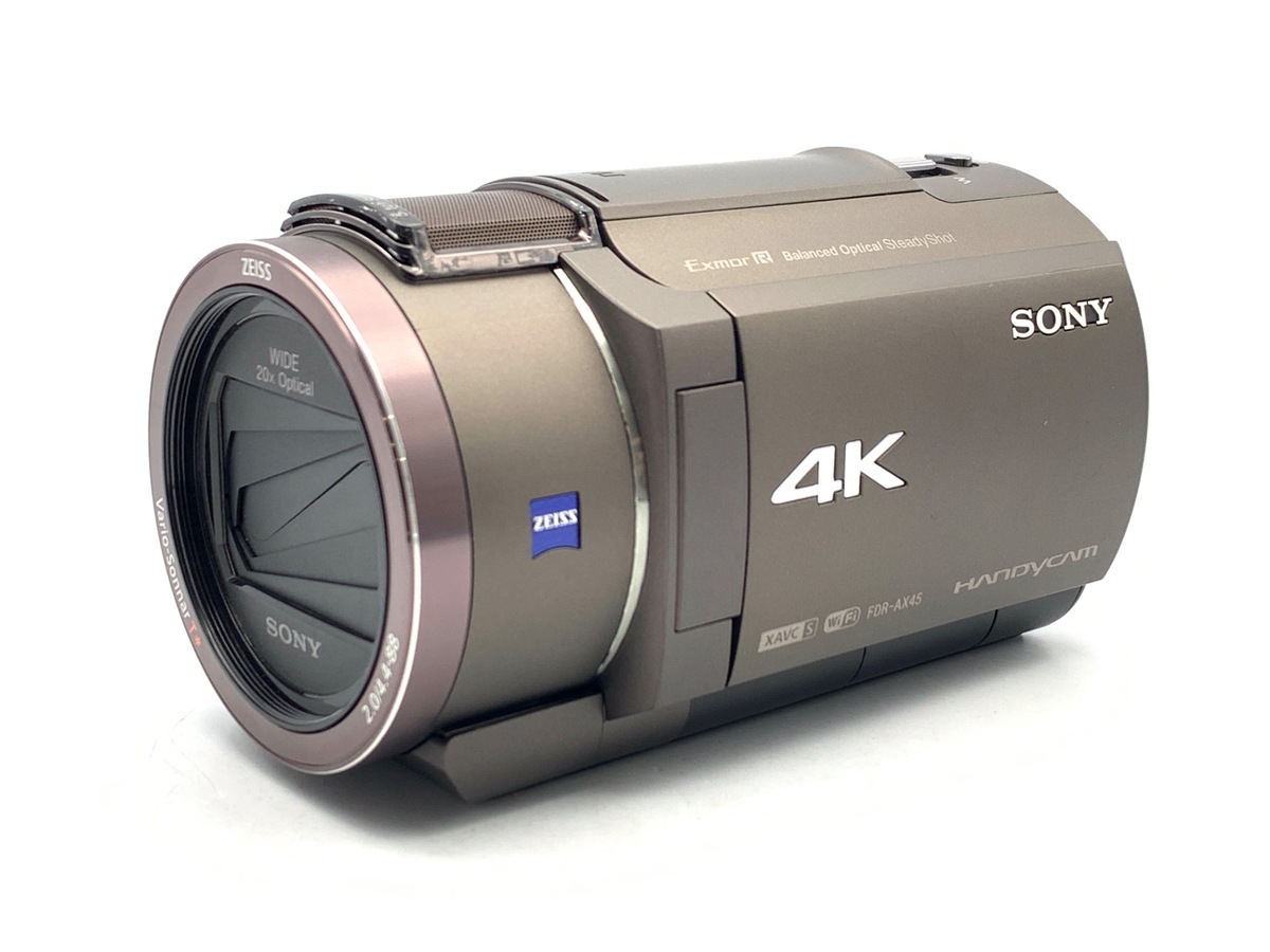 ソニー FDR-AX45 TI デジタル4Kビデオカメラレコーダー 中古 #1 中古：AB(良品)】ソニー デジタル4Kビデオカメラレコーダー FDR-AX45