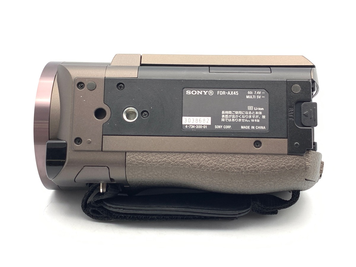 中古：AB(良品)】ソニー デジタル4Kビデオカメラレコーダー FDR-AX45