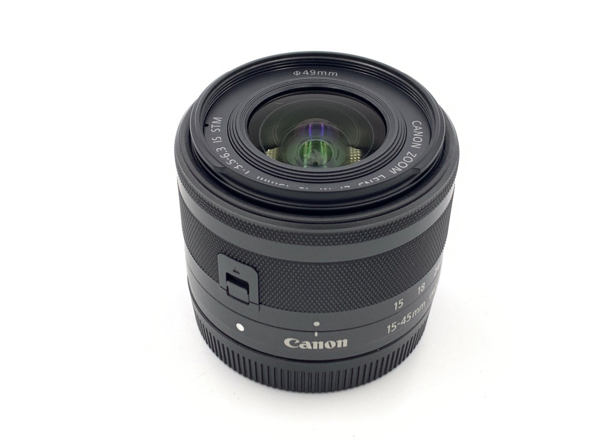 中古】キヤノン EF-M15-45mm F3.5-6.3 IS STM グラファイト 在庫一覧