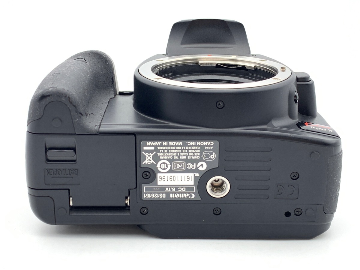 中古：B(並品)】キヤノン EOS Kiss Digital X ボディ ブラック