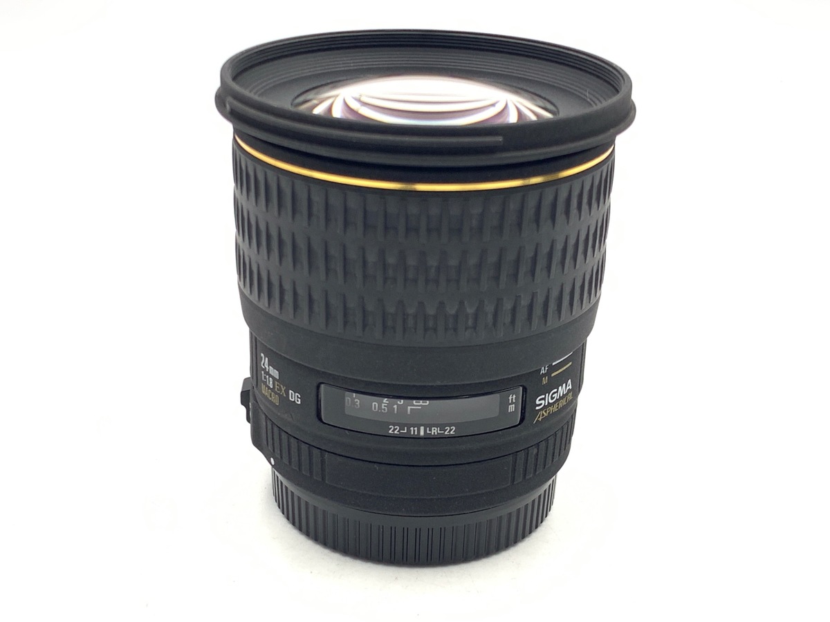 中古：AB(良品)】シグマ 24mm F1.8 EX DG ASP MACRO キヤノン用
