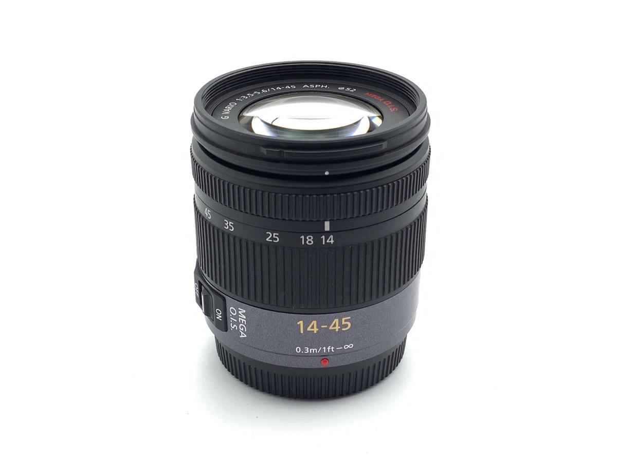 LUMIX G VARIO 14-45mm/F3.5-5.6 ASPH./MEGA O.I.S. H-FS014045 中古 