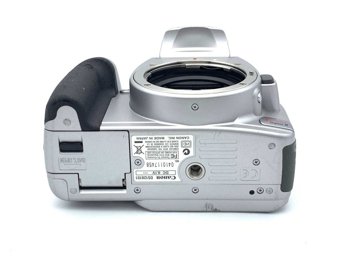 中古：B(並品)】キヤノン EOS Kiss Digital X ボディ シルバー