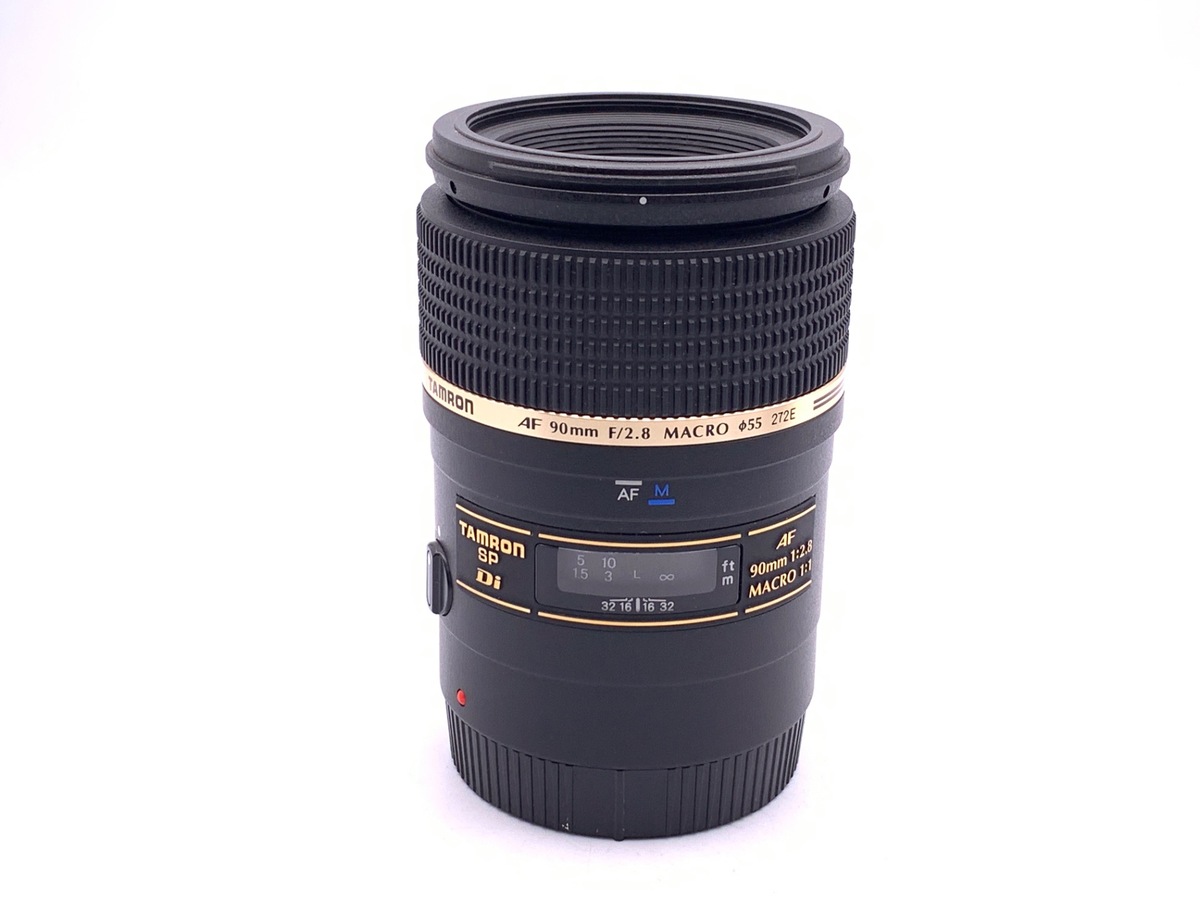 【動作確認済】TAMRON SP AF 90mm F2.8 272EキヤノンEF SP AF90mm F/2.8 Di MACRO 1:1 (Model272E) (ｷﾔﾉﾝ用) 中古価格比較