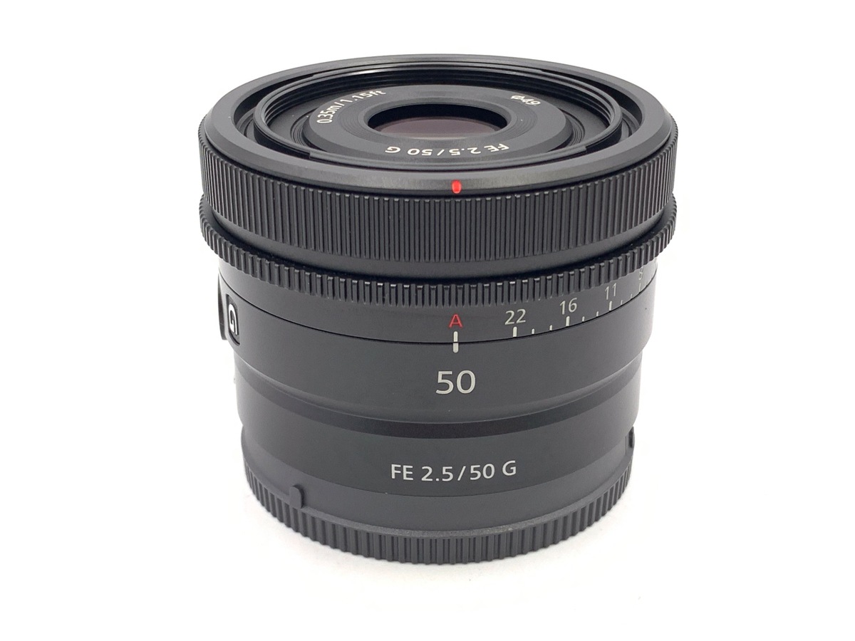 ★美品★Sony 50mm F2.5 G FE SEL50F25G FE 50mm F2.5 G SEL50F25G 中古価格比較 - 価格.com