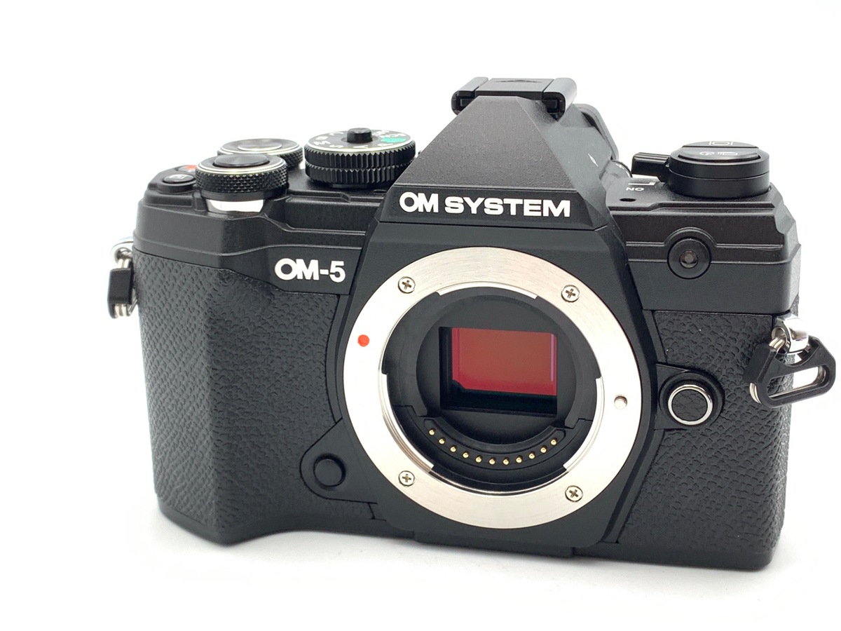 【中古】【美品】OM SYSTEM / オリンパス OM-5ボディ、ガイドブック 中古】OM SYSTEM OM-5 ボディ ブラック 在庫一覧｜カメラのキタムラ