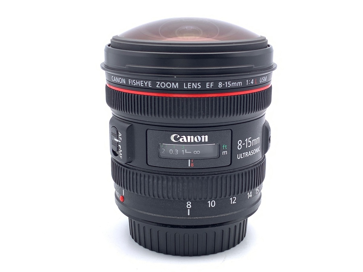 未使用　Canon 超広角ズームレンズ EF8-15mm F4Lフィッシュアイ キヤノン EF8-15mm F4L USM 超広角フィッシュアイズームレンズ
