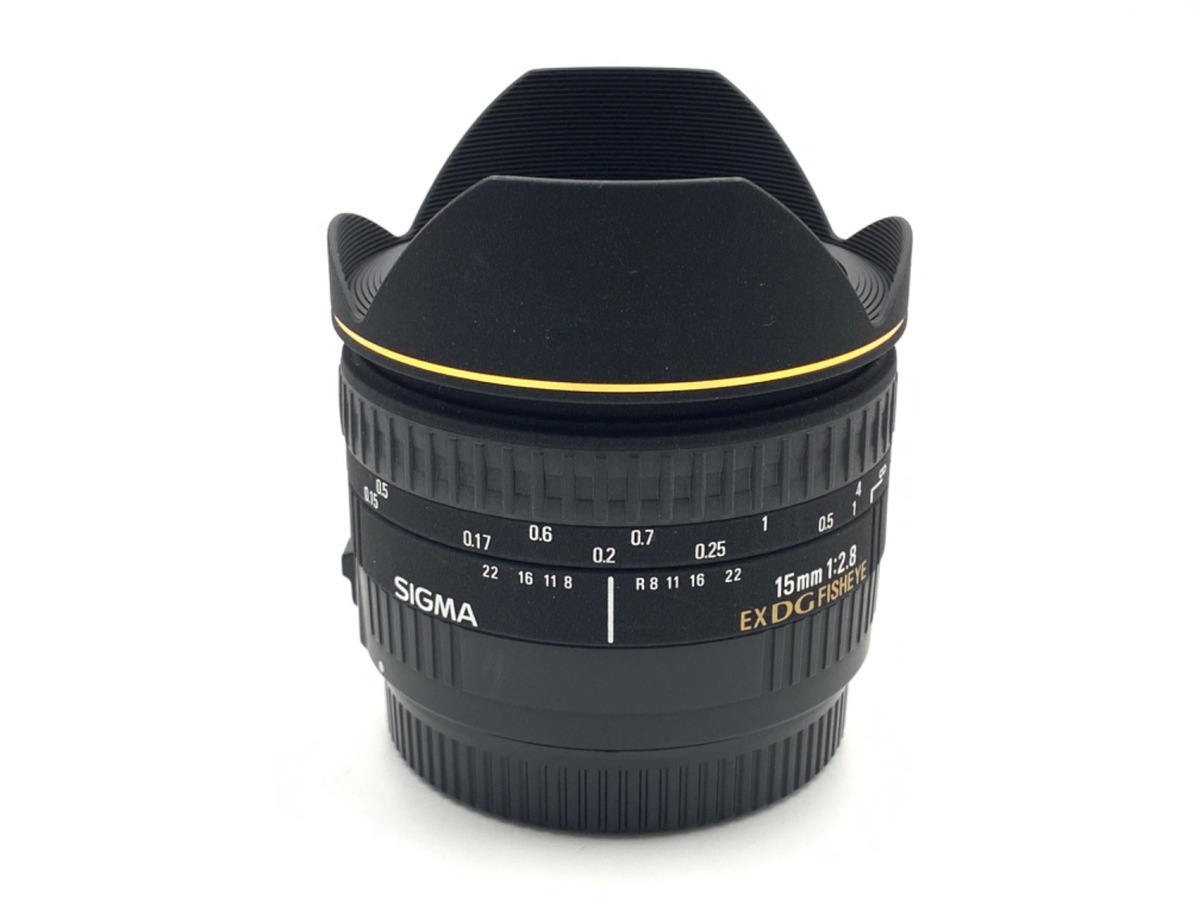 中古】シグマ 15mm F2.8 EX DG DIAGONAL FISHEYE キヤノン用 在庫一覧