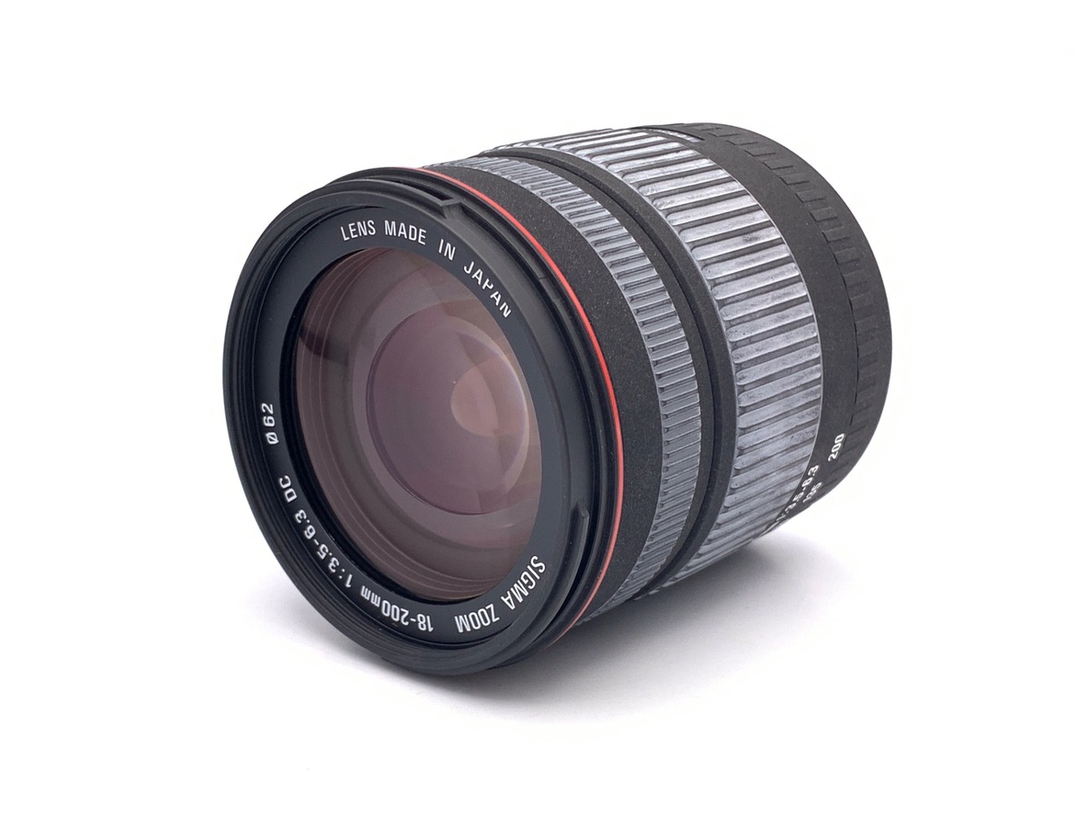 中古：B(並品)】シグマ 18-200mm F3.5-6.3 DC キヤノン用 | 2448260012926