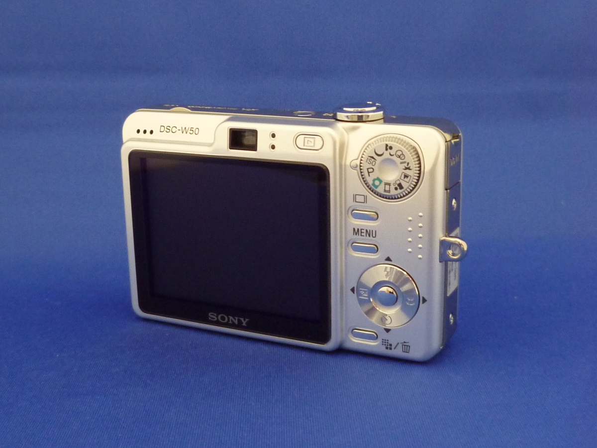 中古：C(やや難あり)】ソニー（SONY）DSC-W50 シルバー【600万画素