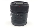【中古美品】15mm F1.4 G SEL15F14G 新品)SONY (ソニー) E 15mm F1.4 G SEL15F14G（商品ID