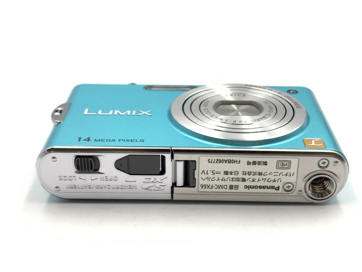 【セール】美品Panasonic LUMIX DMC-FX66ブルーデジカメ 中古】Panasonic パナソニック LUMIX DMC-FX66 ブルー