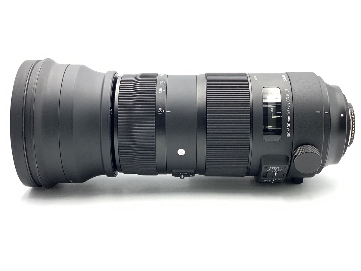 中古：AB(良品)】シグマ 150-600mm F5-6.3 DG OS HSM Sports ニコンF用