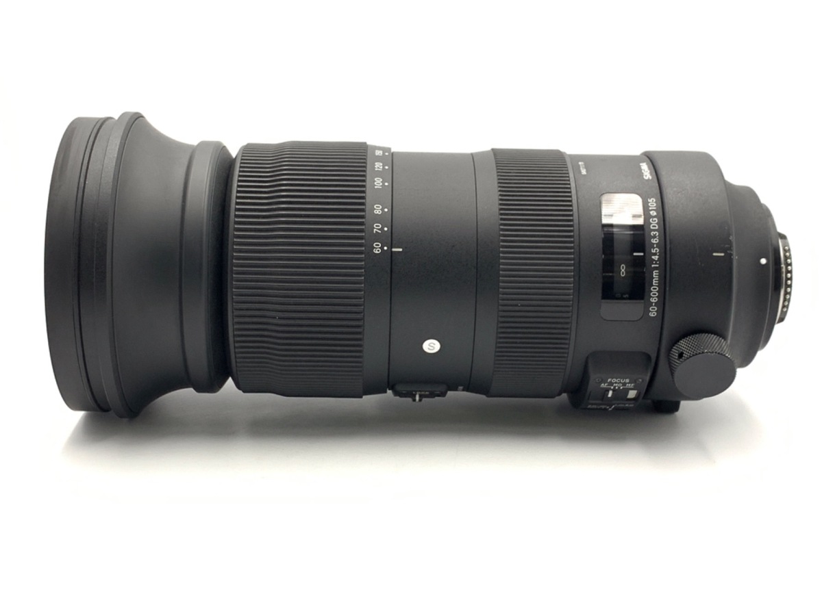 中古：AB(良品)】シグマ 60-600mm F4.5-6.3 DG OS HSM Sports ニコンF