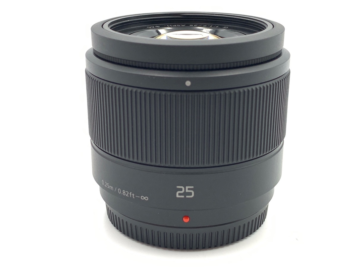 LUMIX G 25mm/F1.7 ASPH. H-H025-K [ブラック] 中古価格比較 - 価格.com