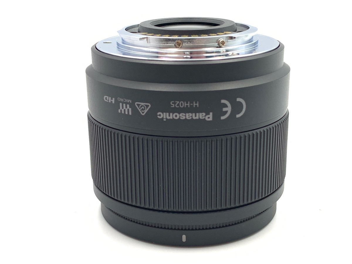 中古】パナソニック LUMIX G 25mm F1.7 ASPH. [H-H025K] ブラック