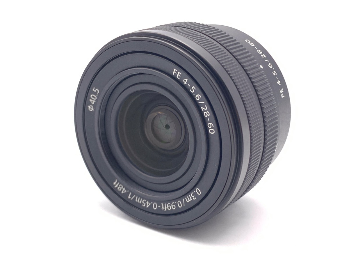 新品 SONY FE 28-60ｍｍ F4-5.6 26/5キタムラ購入 中古】ソニー FE 28-60mm F4-5.6 [SEL2860]｜｜カメラのキタムラネット