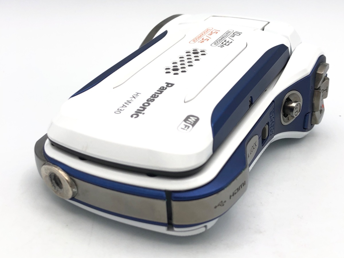 中古】パナソニック デジタルムービーカメラ HX-WA30-W ホワイト