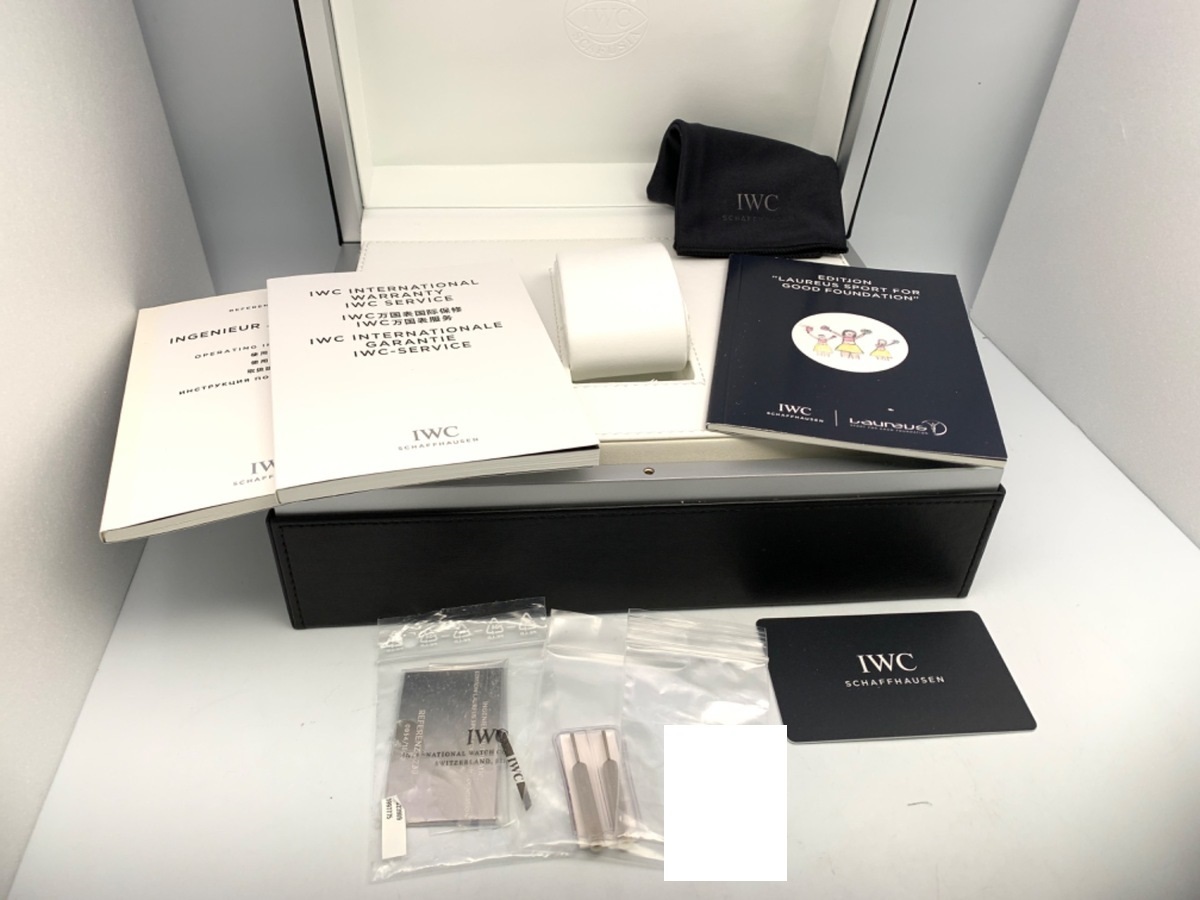 IWC インヂュニア ローレウス・スポーツフォーグッド ブルー IW323909 ステンレススティール