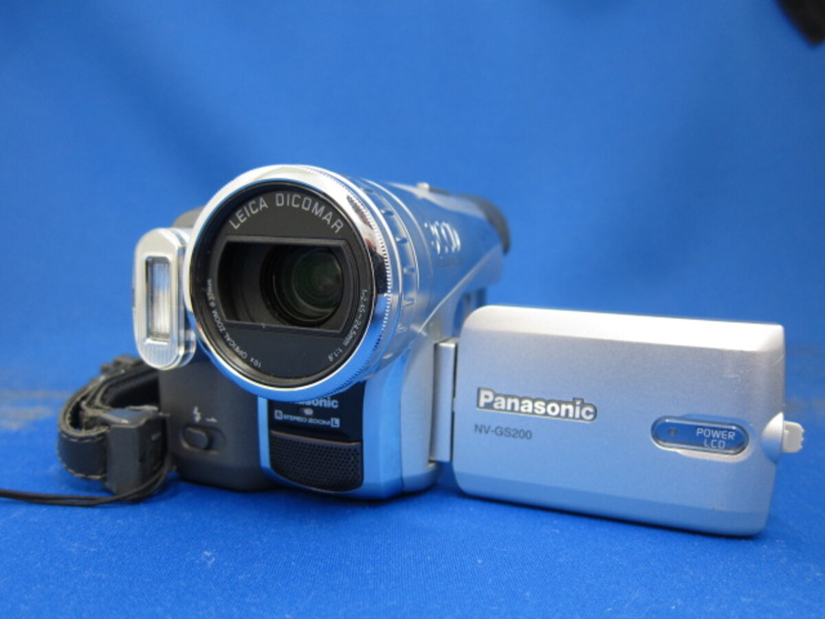 デジタルビデオカメラPanasonic NV-GS200K-S パナソニック NV-GS200K-S