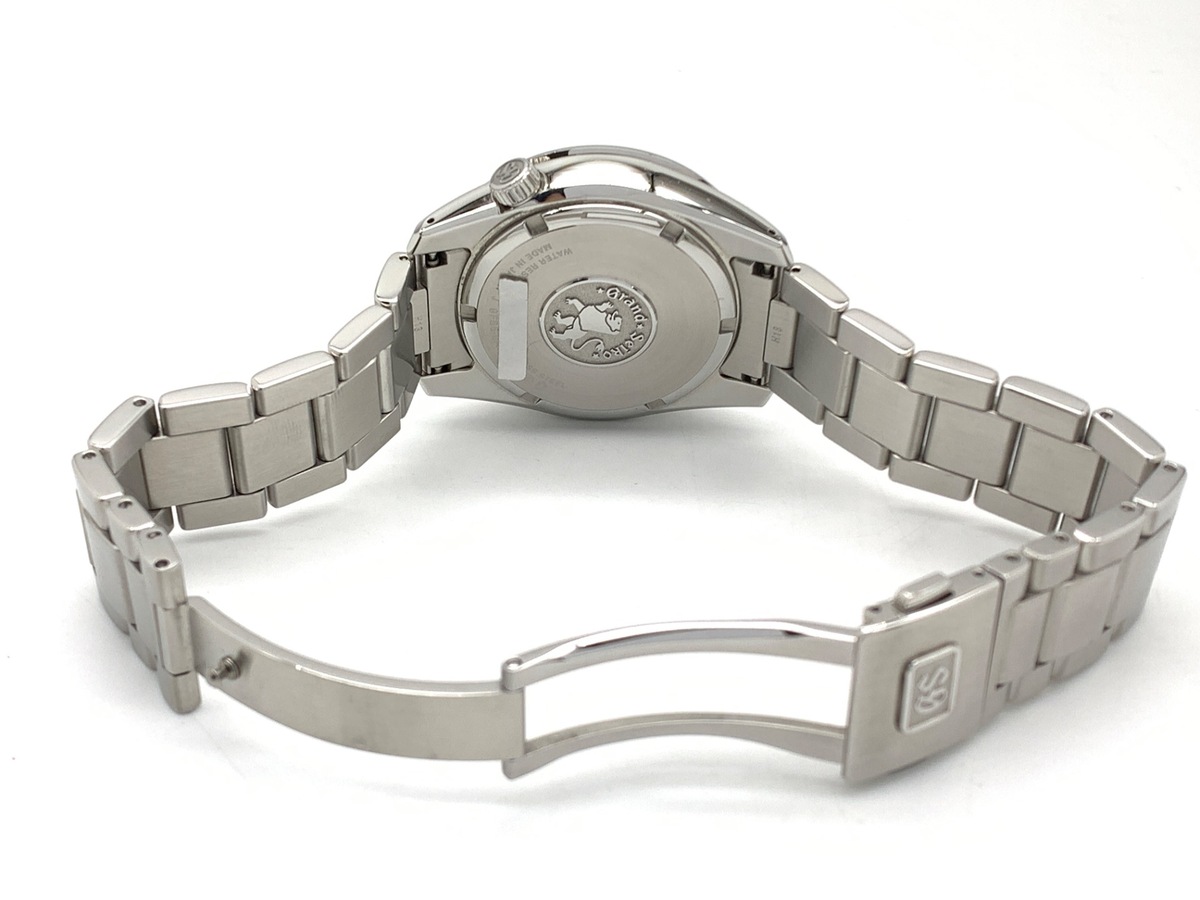 グランドセイコー クォーツ GMT ブラック SBGN029/9F86-0AK0 ステンレススティール