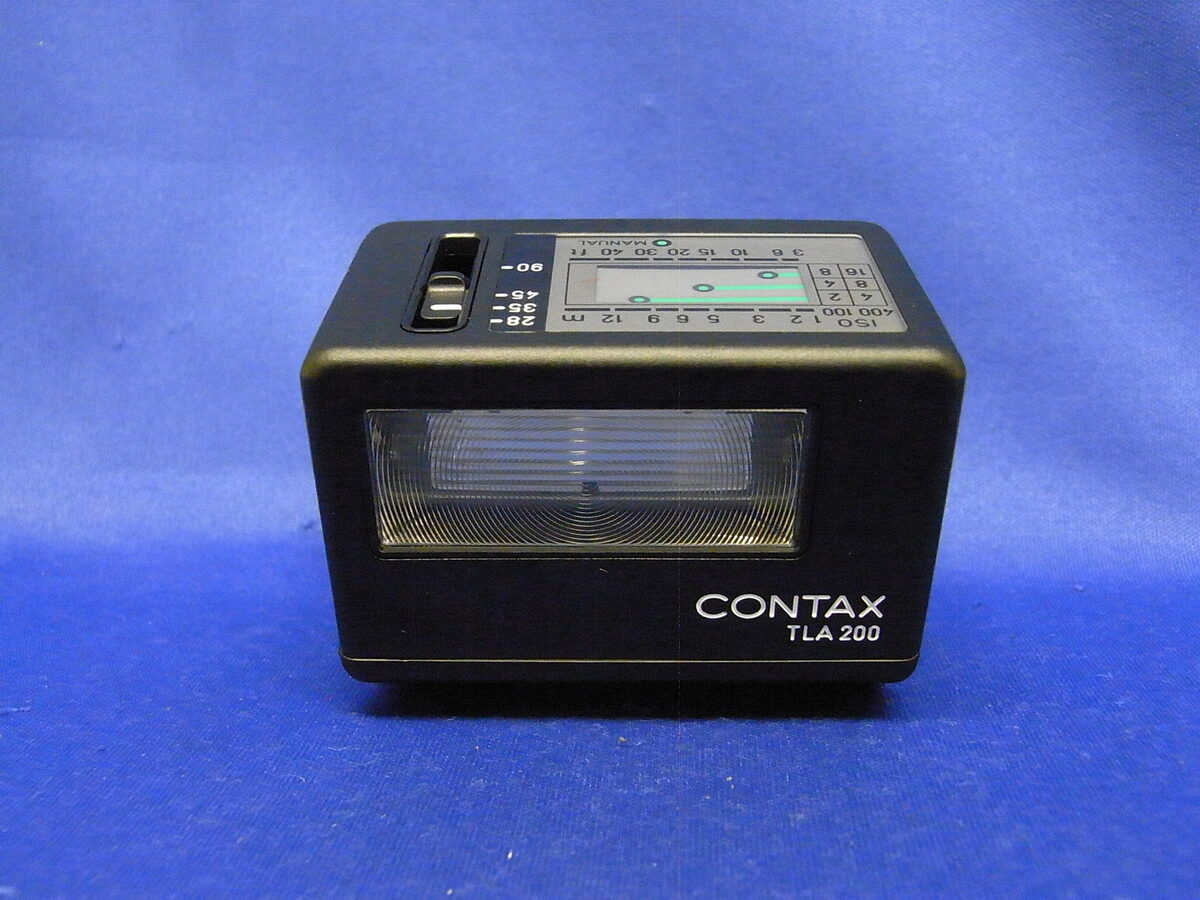 中古：AB(良品)】コンタックス（CONTAX）TLA200(コンタックスストロボ