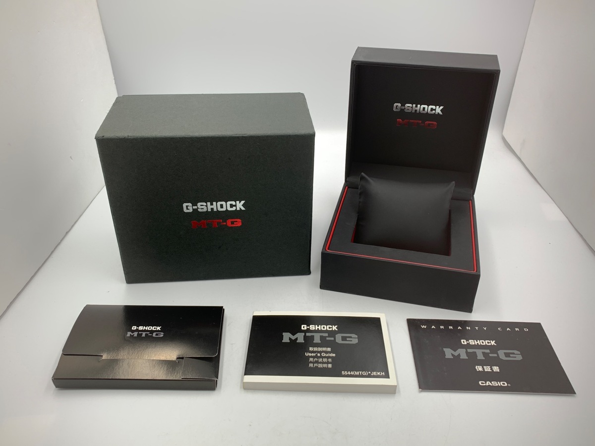 カシオ G-SHOCK ブラック MTG-B1000B-1AJF 樹脂