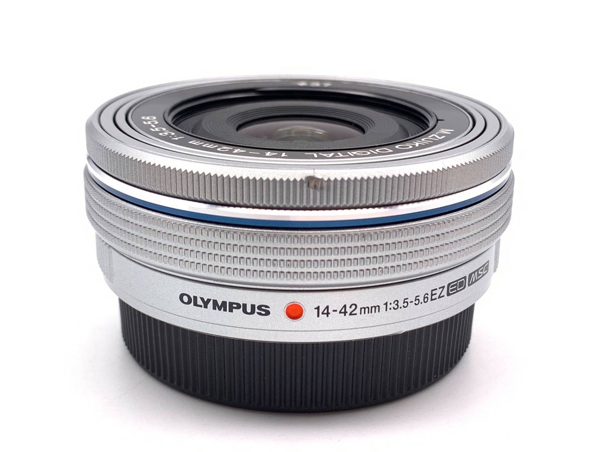 【中古】オリンパス M.ZUIKO DIGITAL ED 14-42mm F3.5-5.6 EZ シルバー