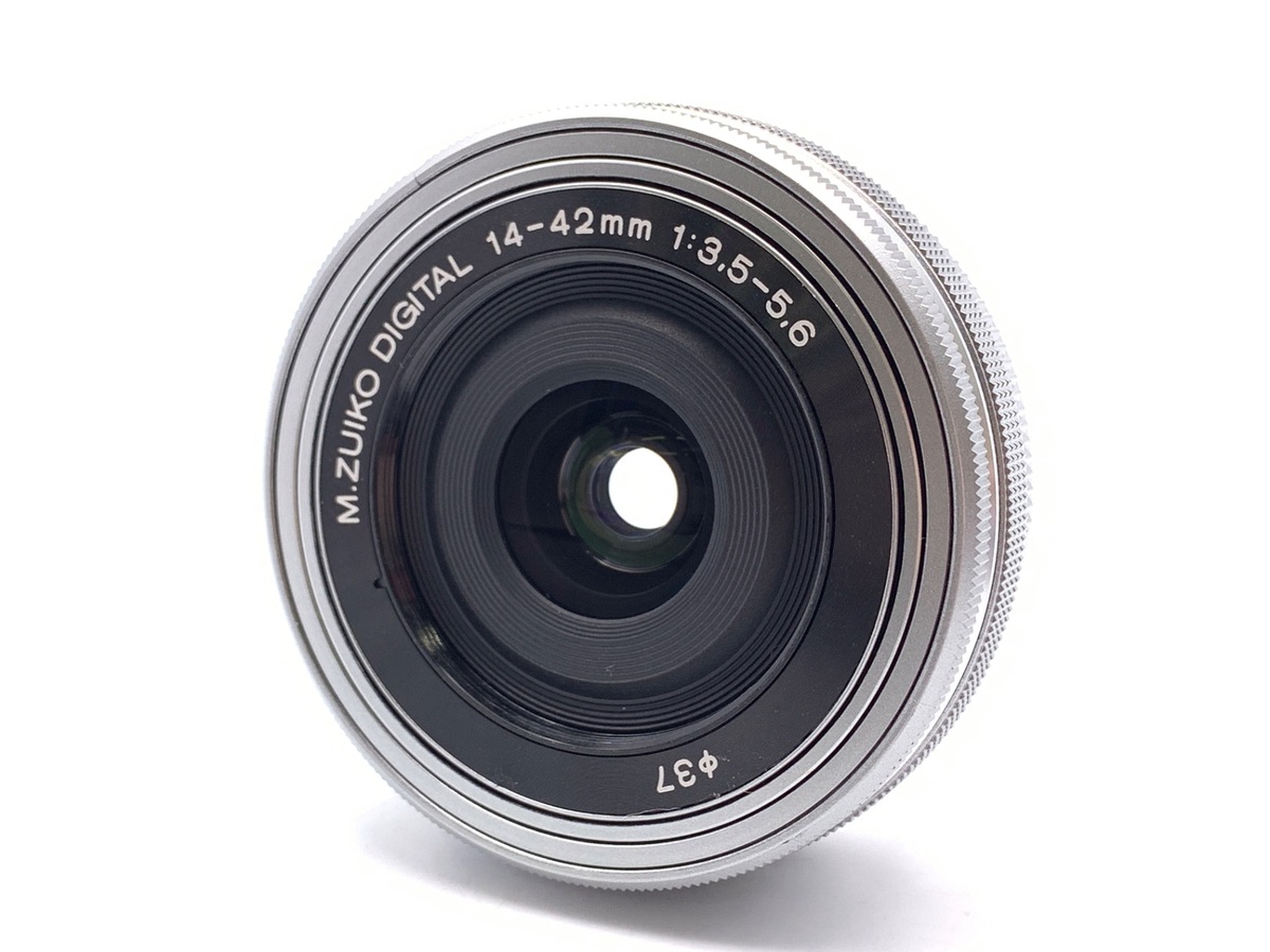 【中古】オリンパス M.ZUIKO DIGITAL ED 14-42mm F3.5-5.6 EZ シルバー