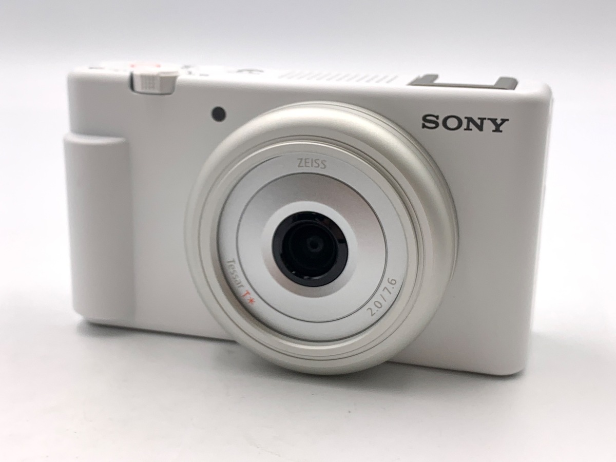 中古：A(美品)】ソニー VLOGCAM ZV-1F W ホワイト | 2448490031490