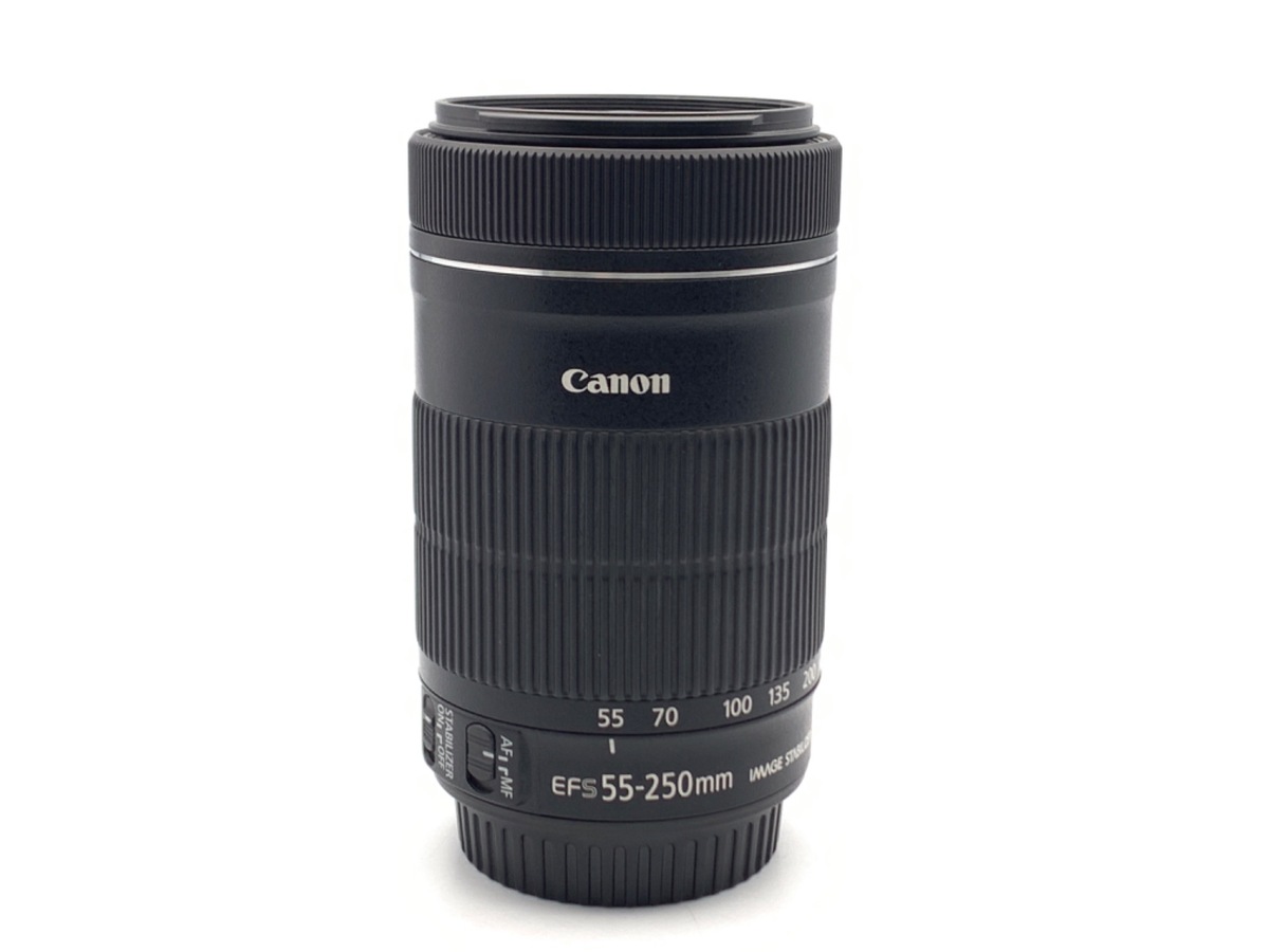 【美品フィルター付き】Canon EF-S55-250mm F4-5.6 IS 中古：B(並品)】キヤノン EF-S55-250mm F4-5.6 IS STM | 2448020088406