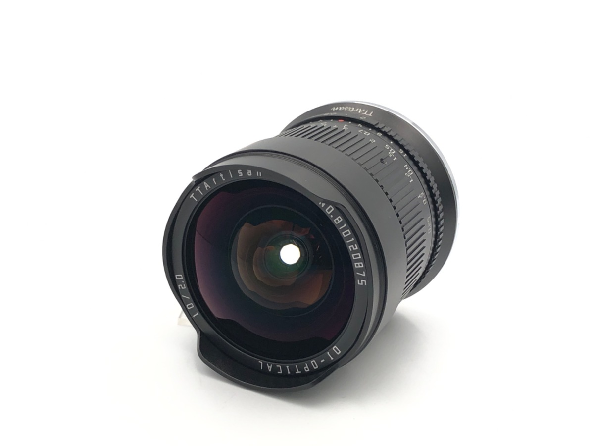 �������w TTArtisan 10mm f/2 C ASPH. �j�R��Z�p �u���b�N