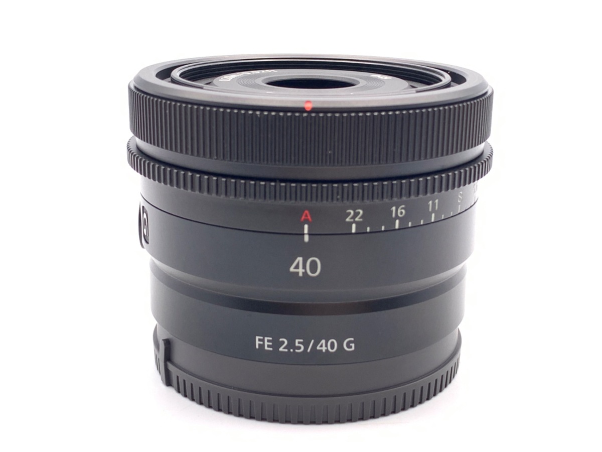 【値下げ】美品:ソニー FE 40mm F2.5 G(SEL40F25G) Amazon.com : Sony SEL40F25G - Full-Frame Lens FE 40mm F2.5 G