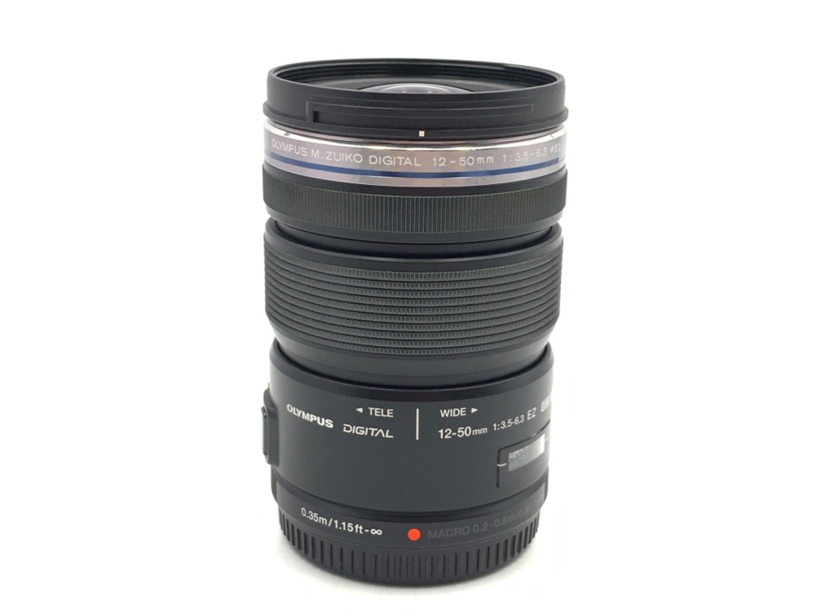 中古】オリンパス M.ZUIKO DIGITAL ED 12-50mm F3.5-6.3 EZ ブラック