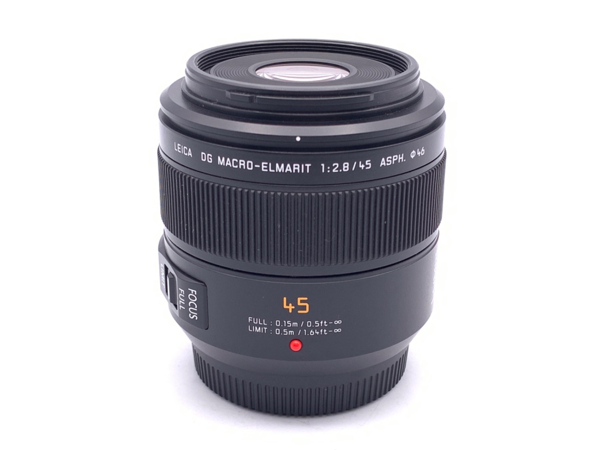 中古：B(並品)】パナソニック LEICA DG MACRO-ELMARIT 45mm/F2.8 ASPH