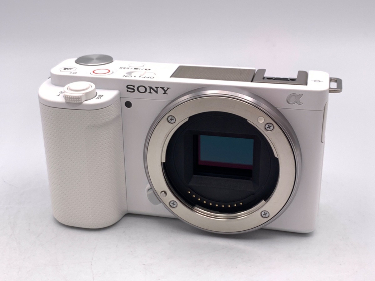 中古】ソニー VLOGCAM ZV-E10 ボディ ホワイト 在庫一覧｜カメラのキタムラ