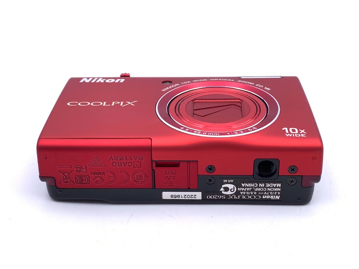 COOLPIX S6200(レッド)【1600万画素】