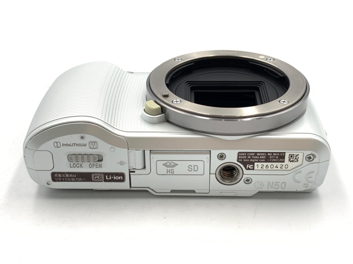 中古：B(並品)】ソニー α NEX-C3 ボディ ホワイト | 2448510009201