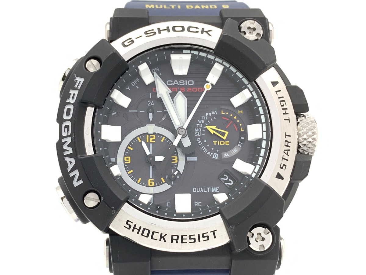 カシオ G-SHOCK フロッグマン ブラック GWF-A1000-1A2JF カーボン