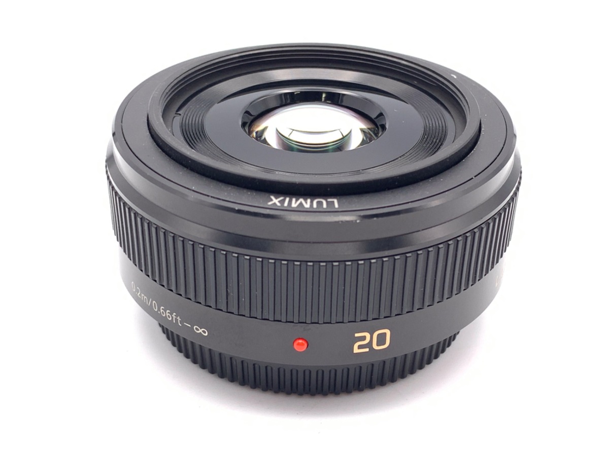LUMIX G 20mm/F1.7 II ASPH. H-H020A-K [ブラック] 中古価格比較