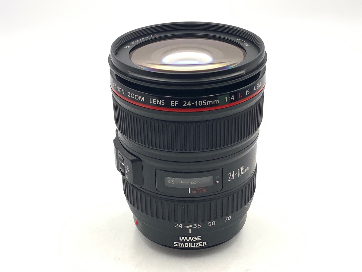 完動品 ★ EF 24-105mm F4 L IS USM ★フード付き EF24-105mm F4L IS USM - キヤノンカメラミュージアム