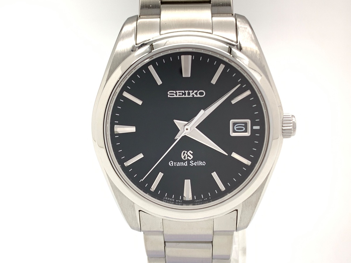グランドセイコー クォーツ ブラック SBGX061/9F62-0AB0 ステンレススティール