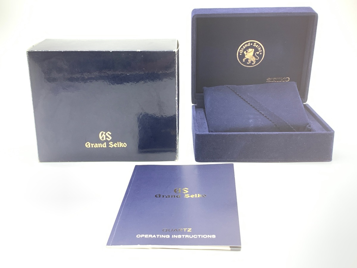 グランドセイコー クォーツ ブラック SBGX061/9F62-0AB0 ステンレススティール